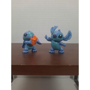 Set Of 2 Just Play Disney Stitch 2" Micro Collection Figure Lilo And‎ Stitch